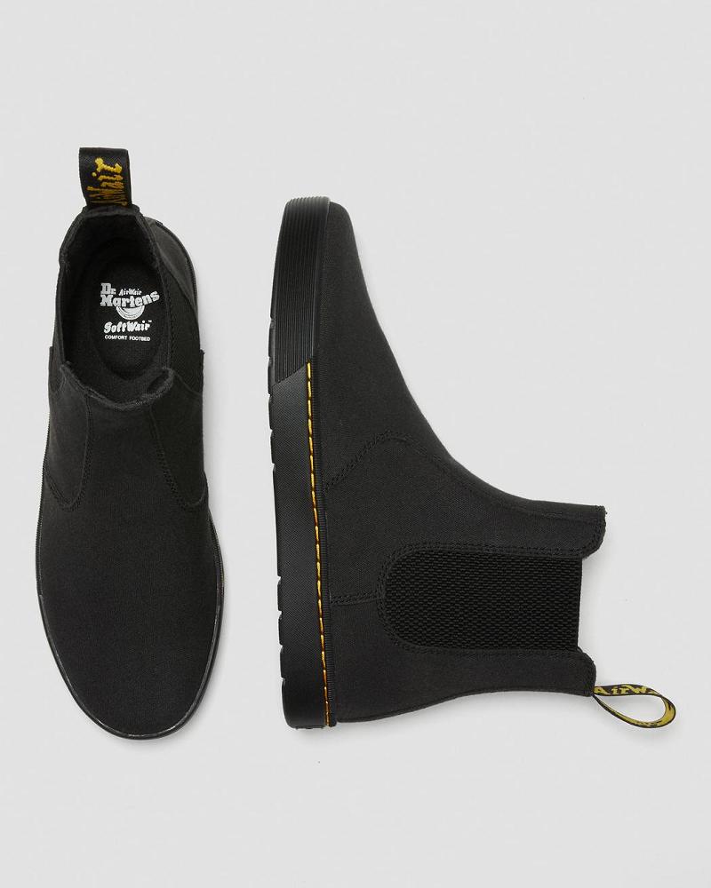 Dr Martens Tempesta Men's Canvas Vanlige Ankelstøvletter Herre Svarte | Norge 34TCE
